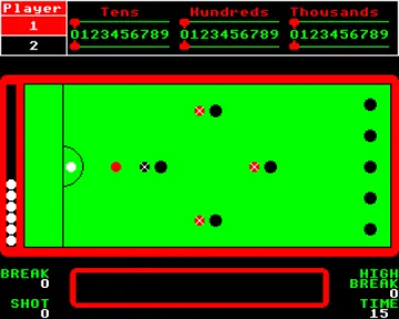 Bar Billiards (1987)(Blue Riboon)[a] screen shot game playing